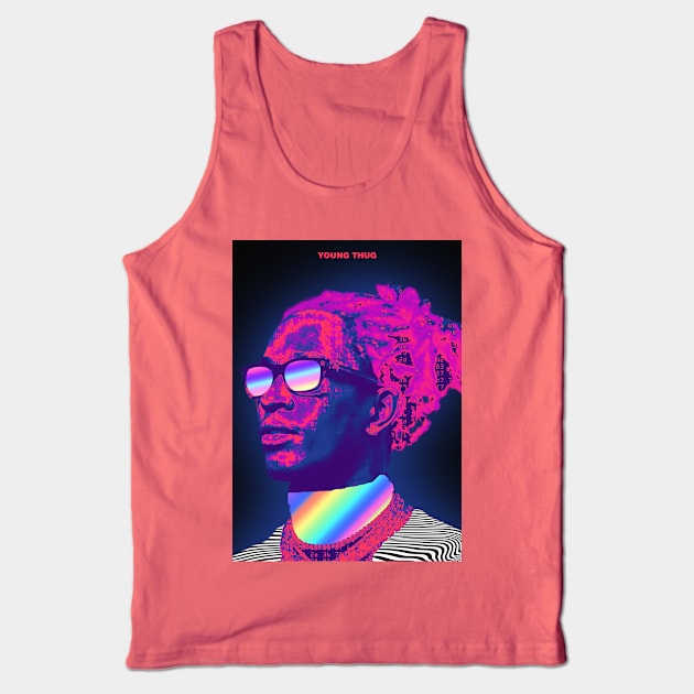 Young Thug Tank Top by mrcatguys